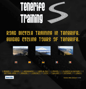 first tenerife training website
